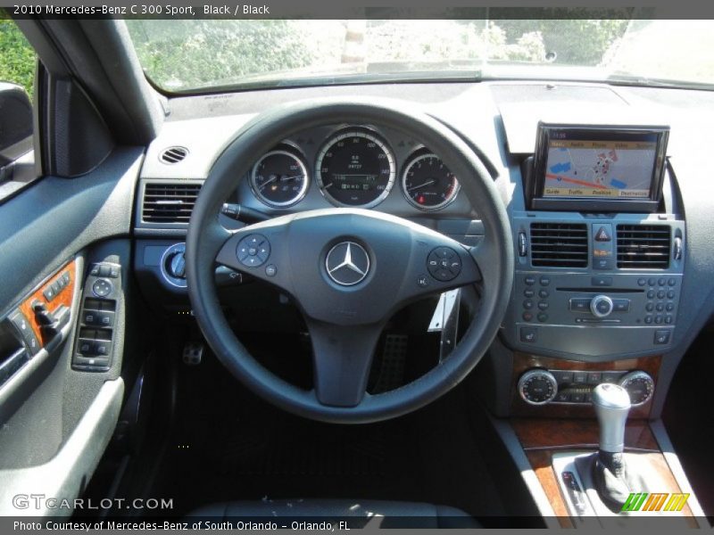 Black / Black 2010 Mercedes-Benz C 300 Sport
