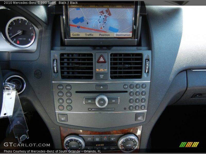 Black / Black 2010 Mercedes-Benz C 300 Sport