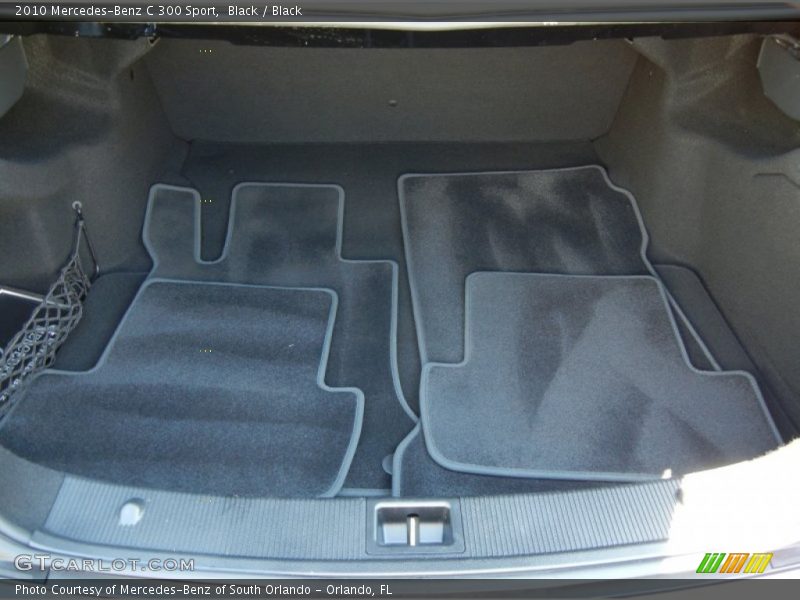 Black / Black 2010 Mercedes-Benz C 300 Sport