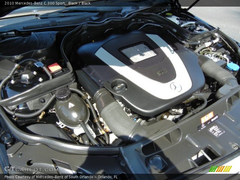 Black / Black 2010 Mercedes-Benz C 300 Sport