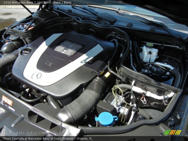 Black / Black 2010 Mercedes-Benz C 300 Sport