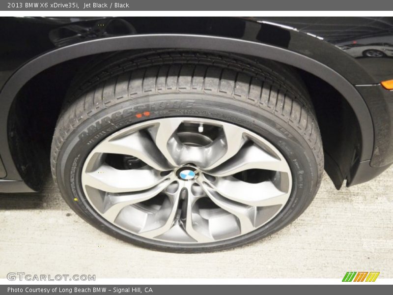 Jet Black / Black 2013 BMW X6 xDrive35i