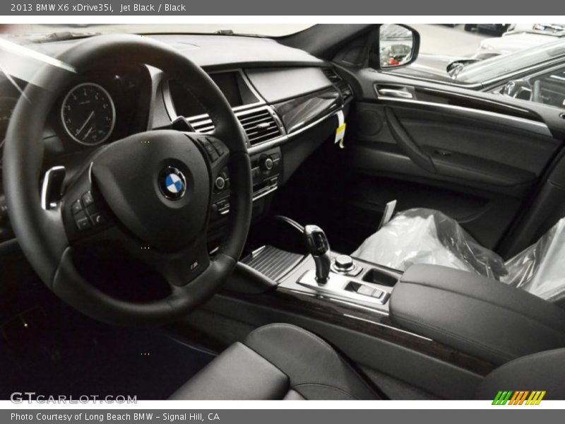 Jet Black / Black 2013 BMW X6 xDrive35i