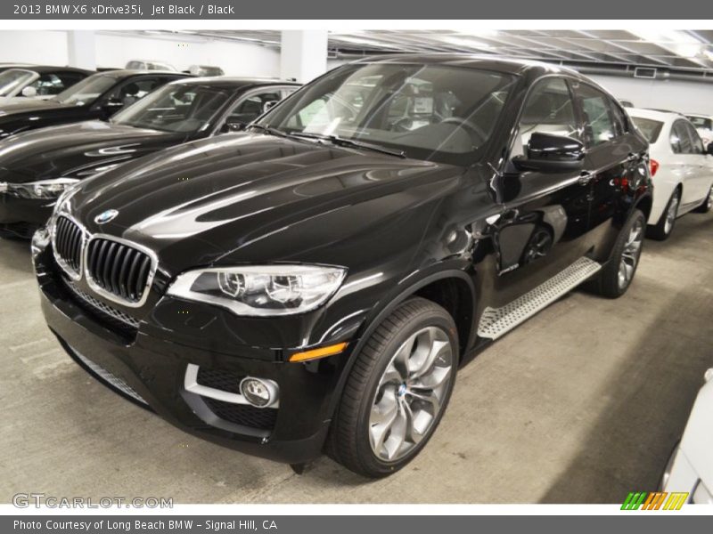 Jet Black / Black 2013 BMW X6 xDrive35i