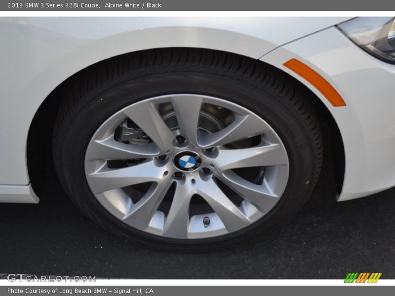 Alpine White / Black 2013 BMW 3 Series 328i Coupe