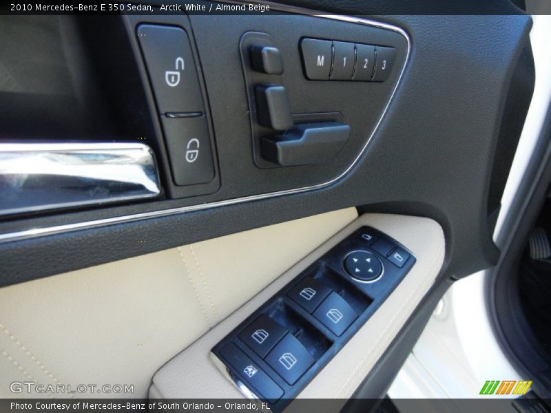 Arctic White / Almond Beige 2010 Mercedes-Benz E 350 Sedan