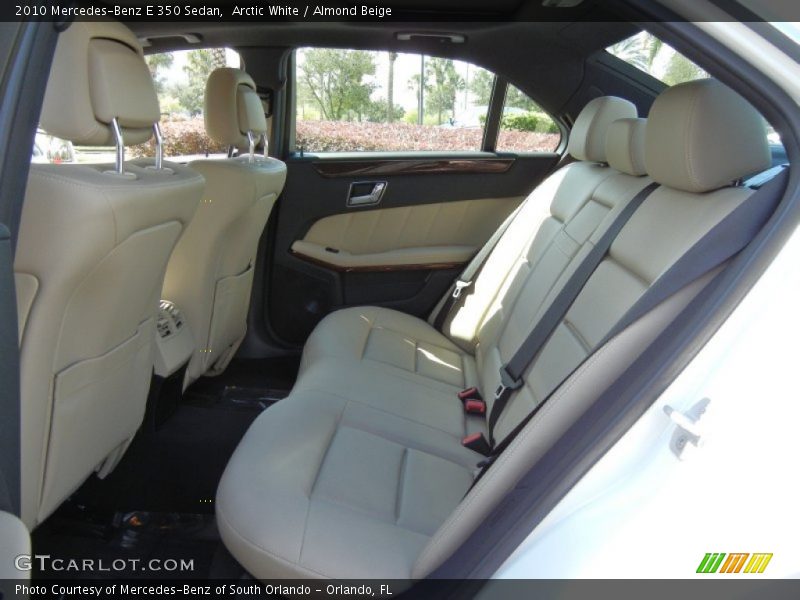 Arctic White / Almond Beige 2010 Mercedes-Benz E 350 Sedan