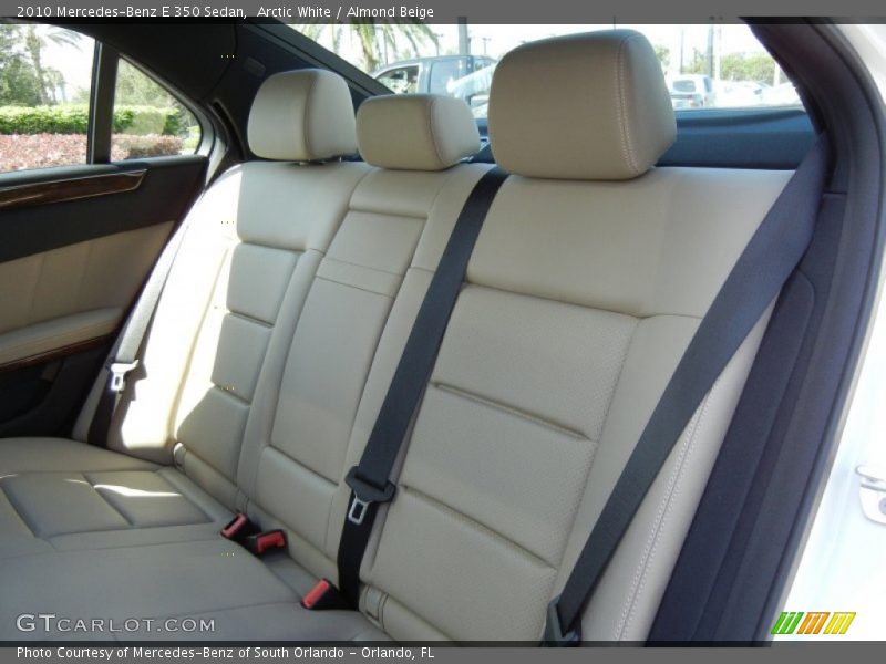 Arctic White / Almond Beige 2010 Mercedes-Benz E 350 Sedan