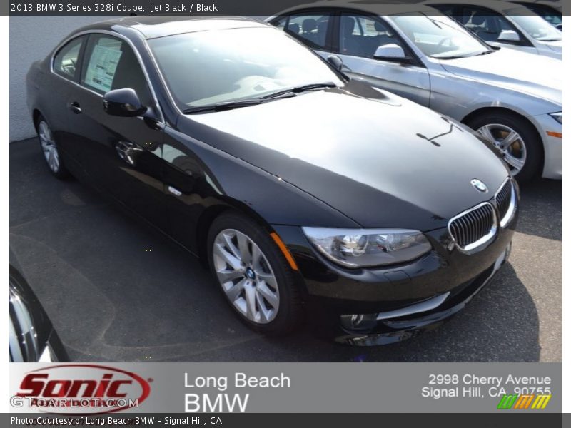 Jet Black / Black 2013 BMW 3 Series 328i Coupe