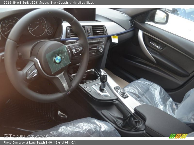 Black Sapphire Metallic / Black 2013 BMW 3 Series 328i Sedan