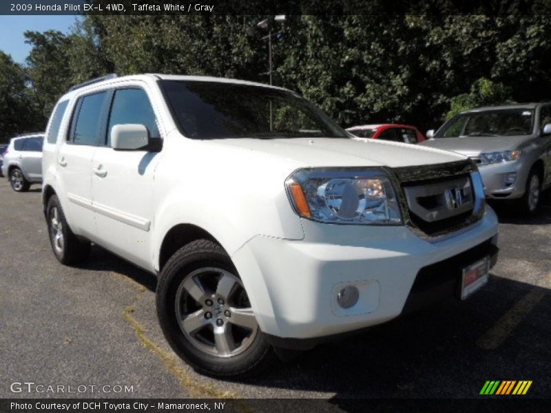 Taffeta White / Gray 2009 Honda Pilot EX-L 4WD