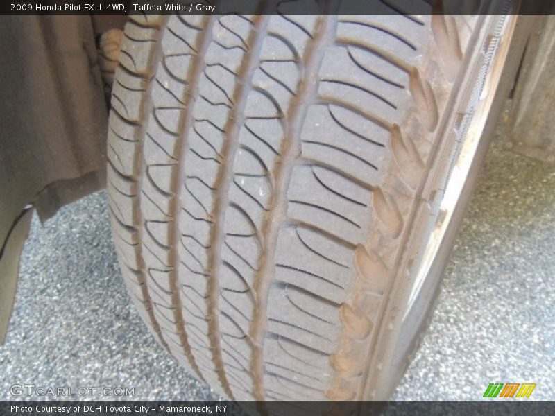 Taffeta White / Gray 2009 Honda Pilot EX-L 4WD