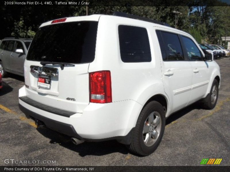 Taffeta White / Gray 2009 Honda Pilot EX-L 4WD