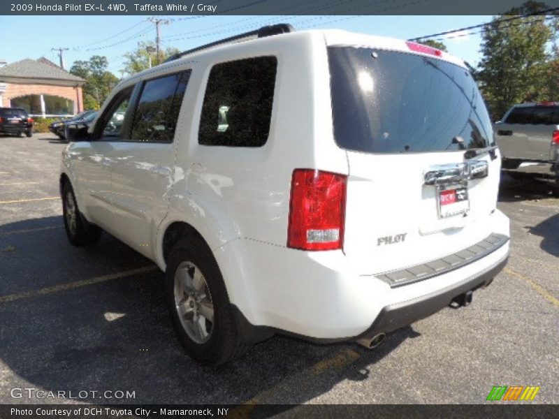 Taffeta White / Gray 2009 Honda Pilot EX-L 4WD