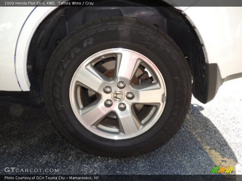 Taffeta White / Gray 2009 Honda Pilot EX-L 4WD