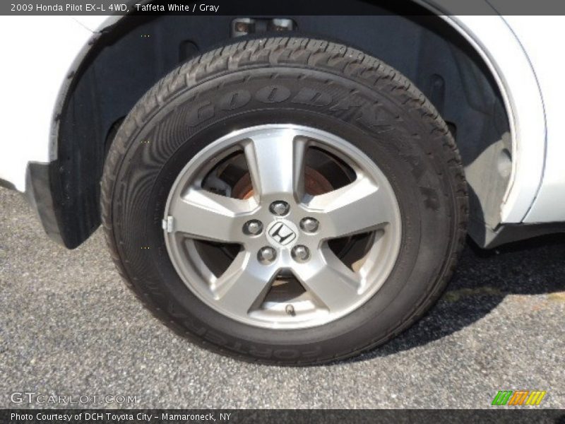 Taffeta White / Gray 2009 Honda Pilot EX-L 4WD