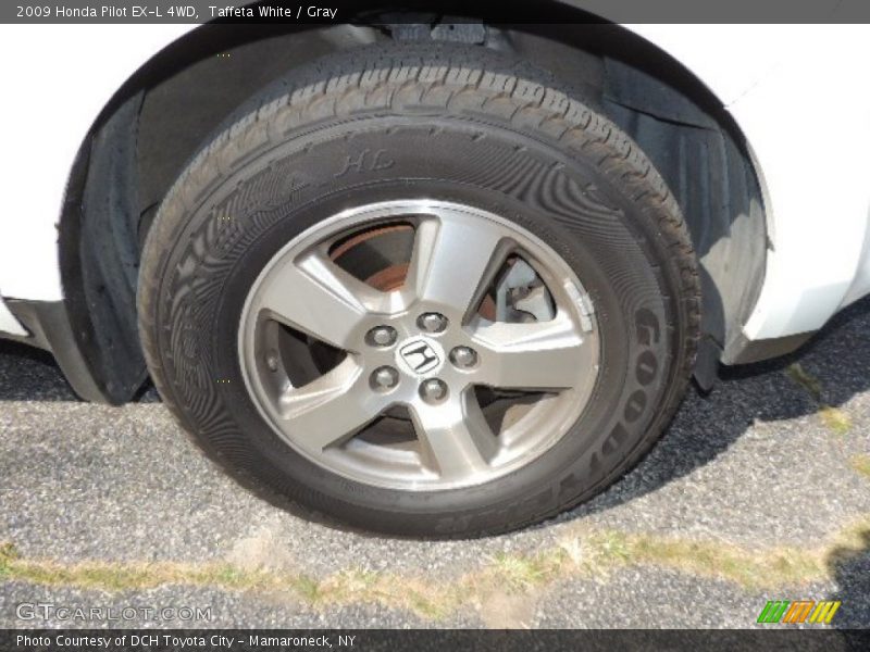Taffeta White / Gray 2009 Honda Pilot EX-L 4WD