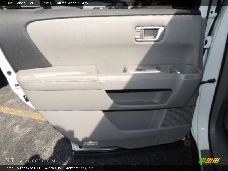 Taffeta White / Gray 2009 Honda Pilot EX-L 4WD