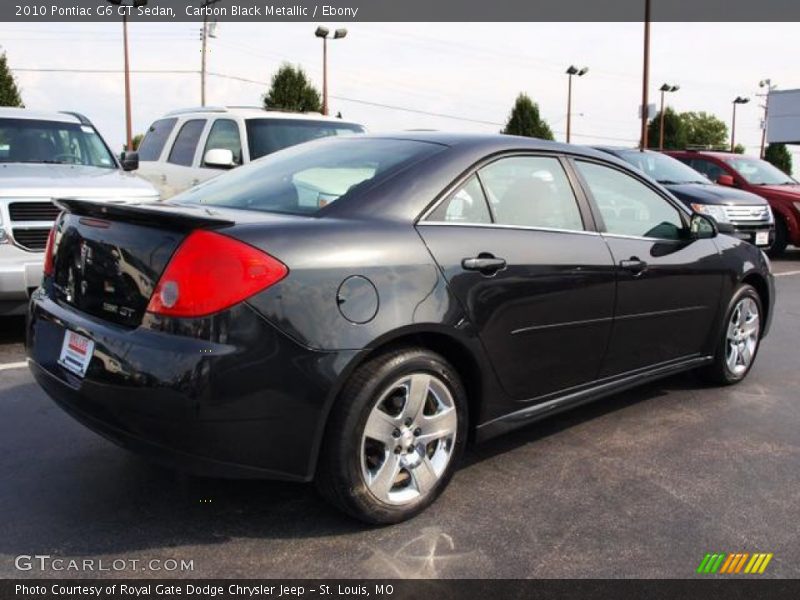 Carbon Black Metallic / Ebony 2010 Pontiac G6 GT Sedan