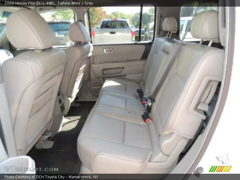 Taffeta White / Gray 2009 Honda Pilot EX-L 4WD