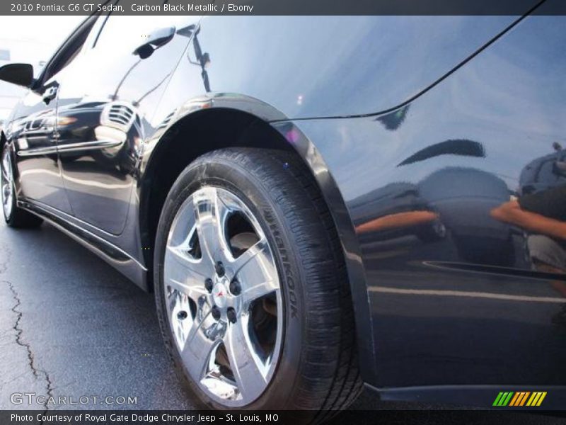 Carbon Black Metallic / Ebony 2010 Pontiac G6 GT Sedan