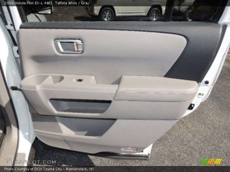 Taffeta White / Gray 2009 Honda Pilot EX-L 4WD