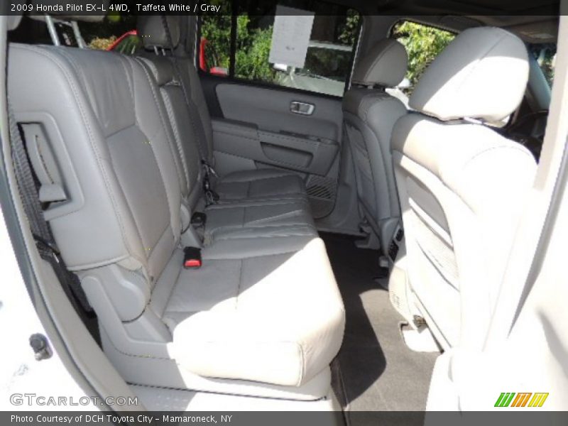 Taffeta White / Gray 2009 Honda Pilot EX-L 4WD