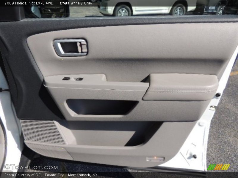 Taffeta White / Gray 2009 Honda Pilot EX-L 4WD