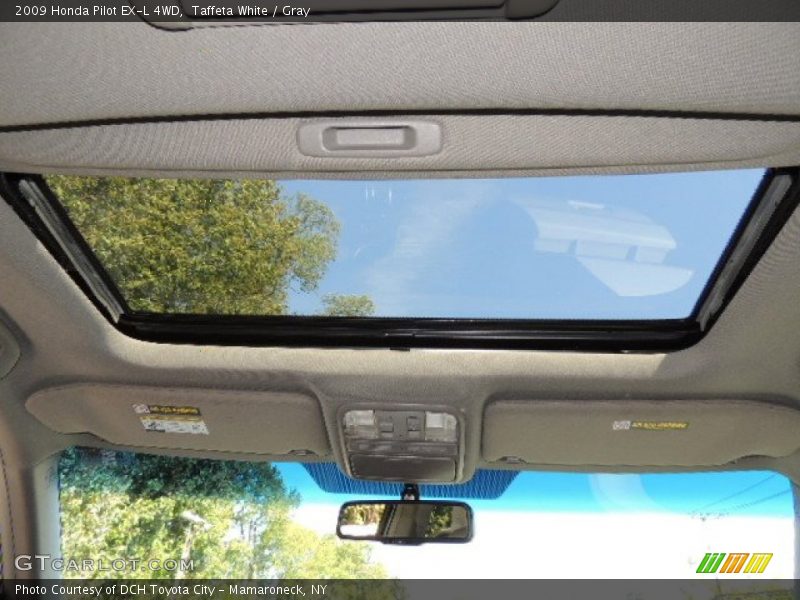 Taffeta White / Gray 2009 Honda Pilot EX-L 4WD