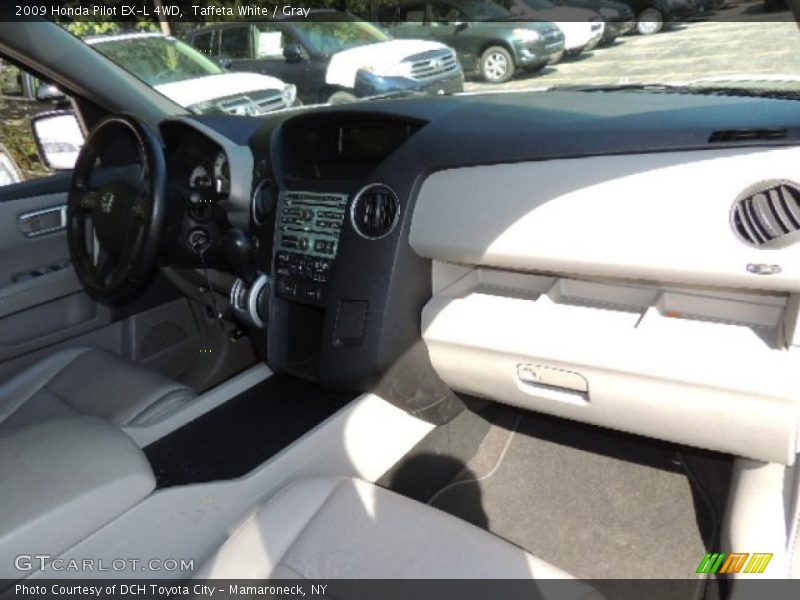 Taffeta White / Gray 2009 Honda Pilot EX-L 4WD