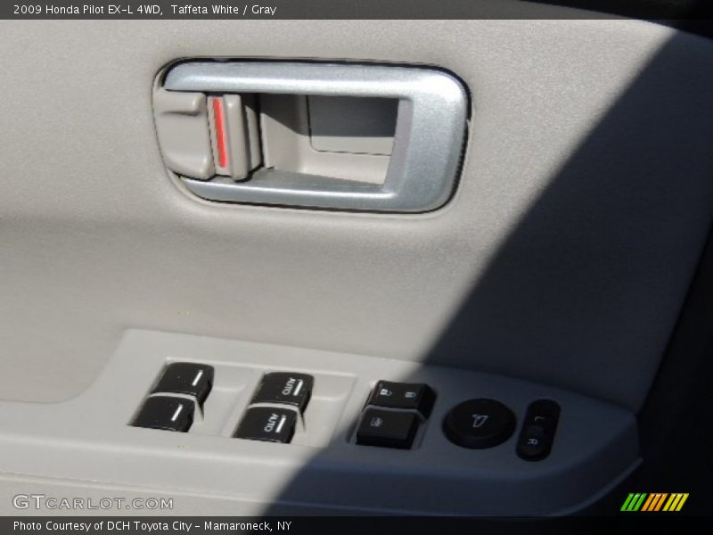 Taffeta White / Gray 2009 Honda Pilot EX-L 4WD