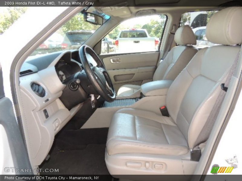 Taffeta White / Gray 2009 Honda Pilot EX-L 4WD