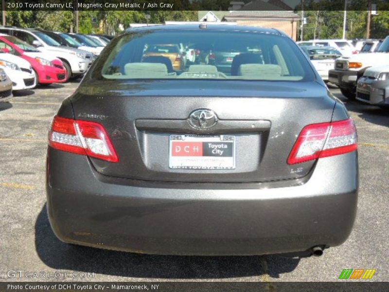 Magnetic Gray Metallic / Ash Gray 2010 Toyota Camry LE