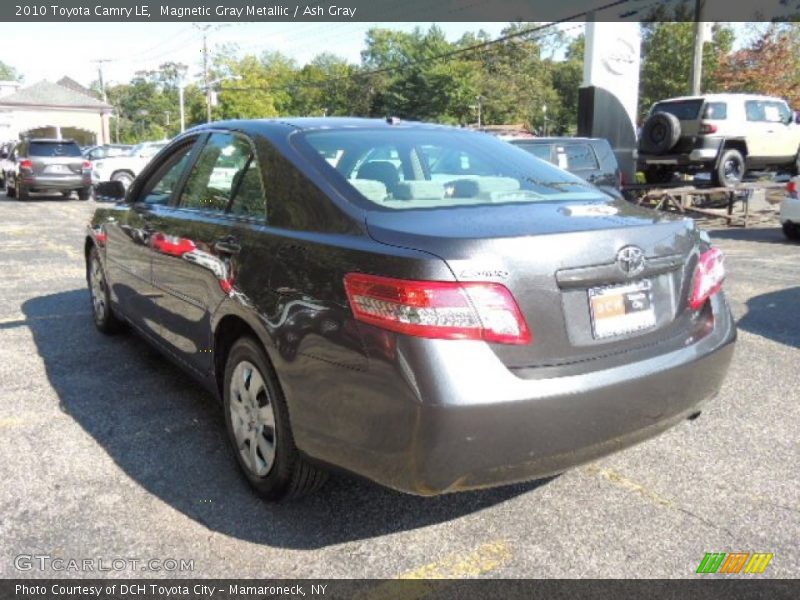 Magnetic Gray Metallic / Ash Gray 2010 Toyota Camry LE