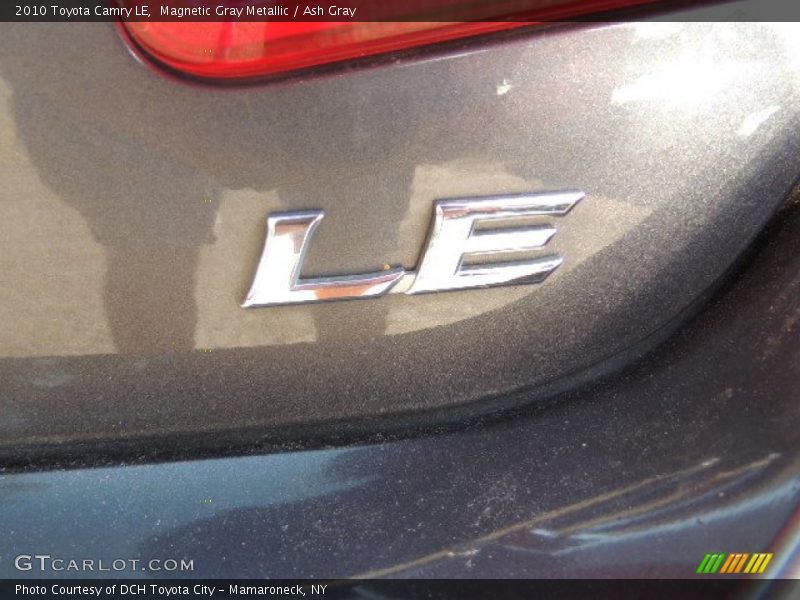 Magnetic Gray Metallic / Ash Gray 2010 Toyota Camry LE