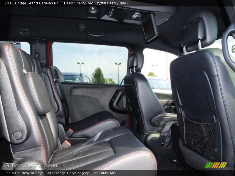 Deep Cherry Red Crystal Pearl / Black 2011 Dodge Grand Caravan R/T