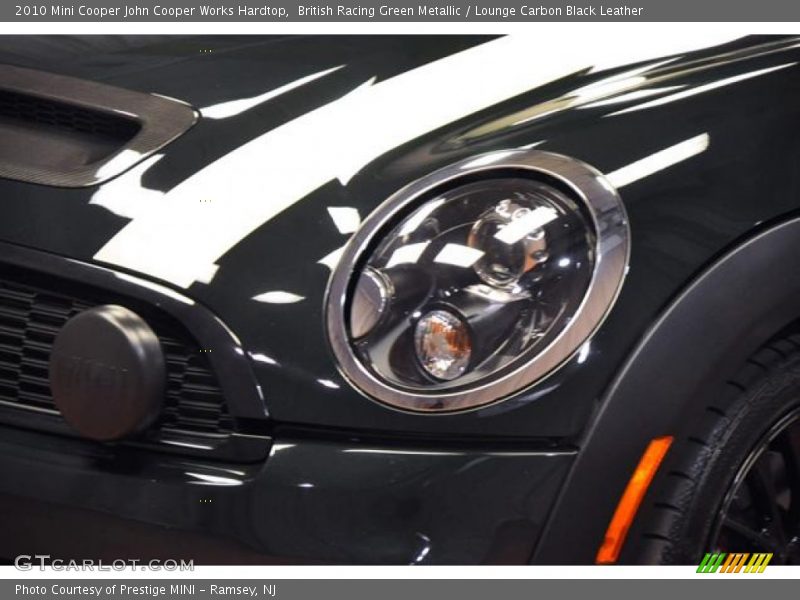 British Racing Green Metallic / Lounge Carbon Black Leather 2010 Mini Cooper John Cooper Works Hardtop