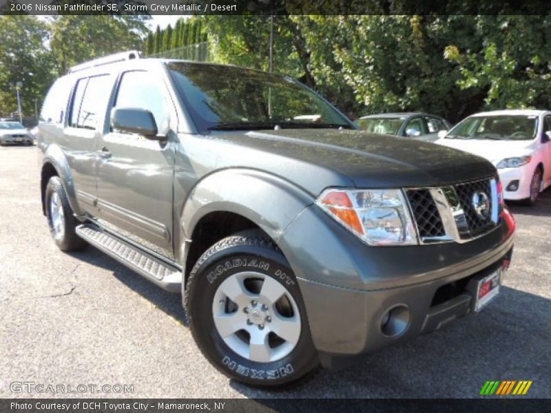 Storm Grey Metallic / Desert 2006 Nissan Pathfinder SE