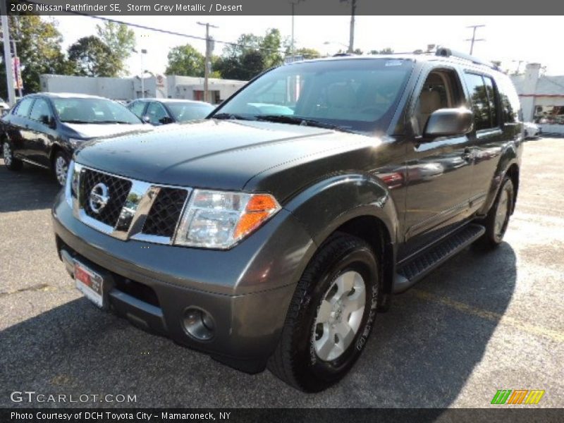 Storm Grey Metallic / Desert 2006 Nissan Pathfinder SE