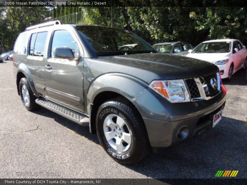 Storm Grey Metallic / Desert 2006 Nissan Pathfinder SE