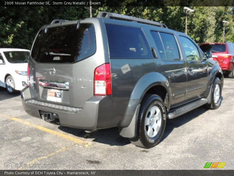 Storm Grey Metallic / Desert 2006 Nissan Pathfinder SE