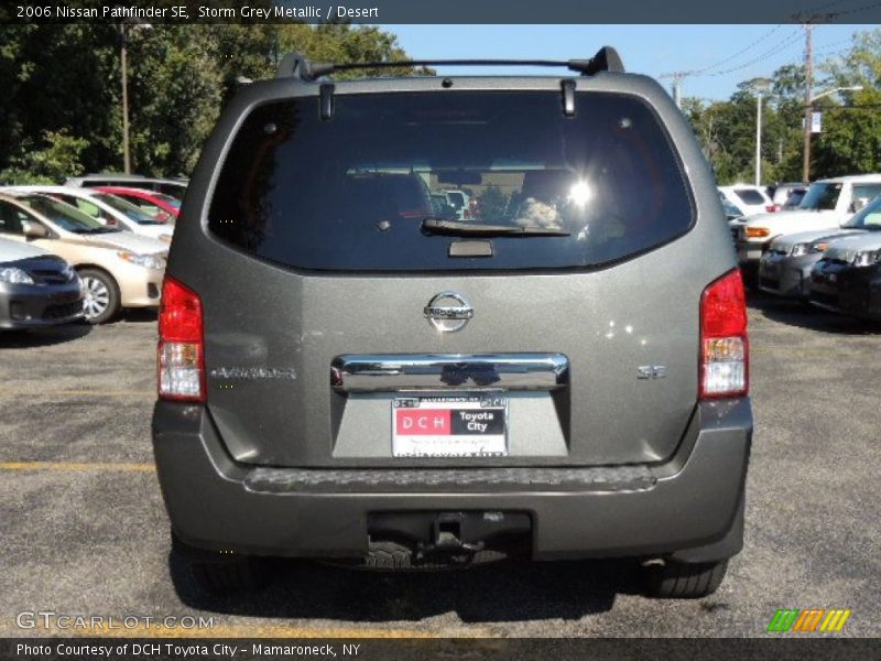 Storm Grey Metallic / Desert 2006 Nissan Pathfinder SE