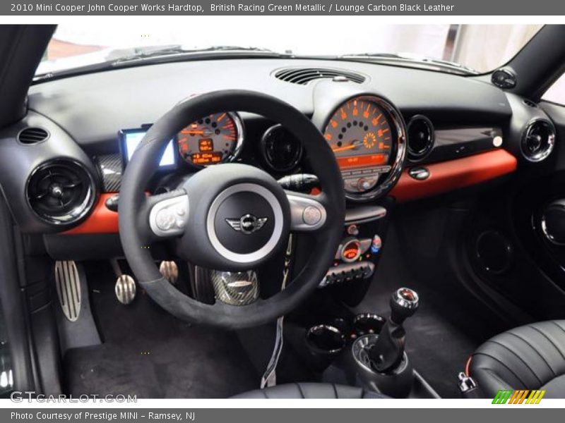  2010 Cooper John Cooper Works Hardtop Lounge Carbon Black Leather Interior