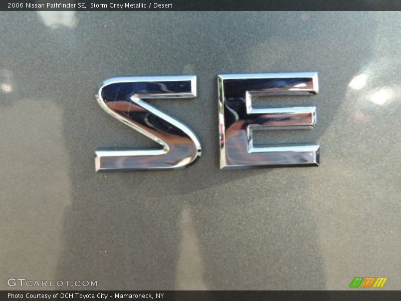 Storm Grey Metallic / Desert 2006 Nissan Pathfinder SE