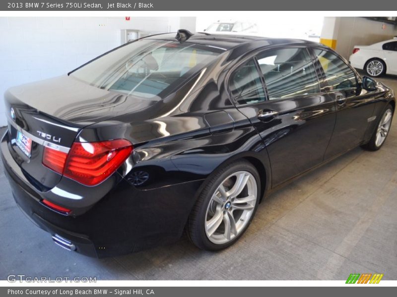 Jet Black / Black 2013 BMW 7 Series 750Li Sedan