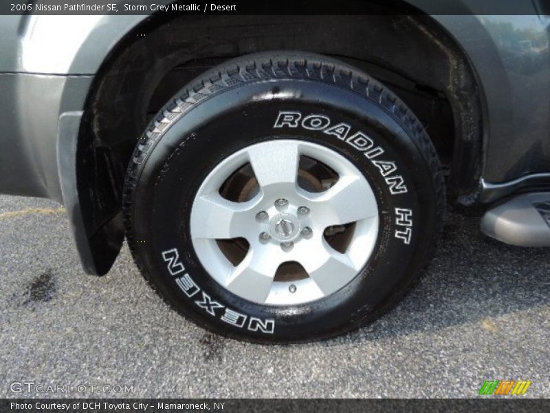Storm Grey Metallic / Desert 2006 Nissan Pathfinder SE
