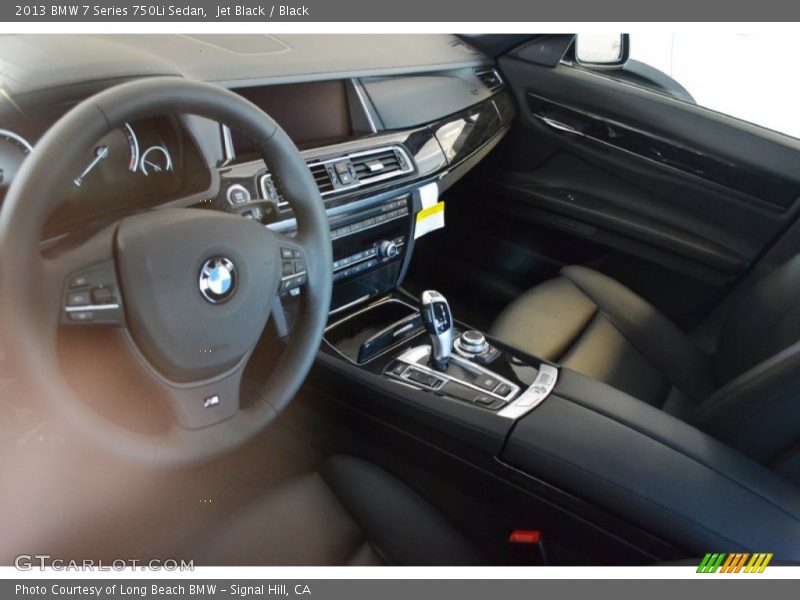 Jet Black / Black 2013 BMW 7 Series 750Li Sedan