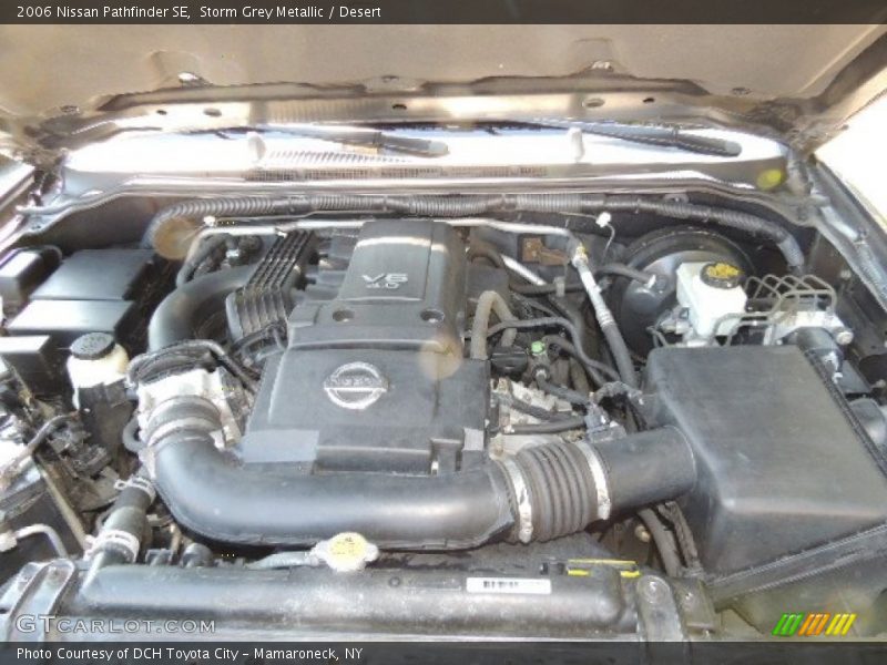 Storm Grey Metallic / Desert 2006 Nissan Pathfinder SE