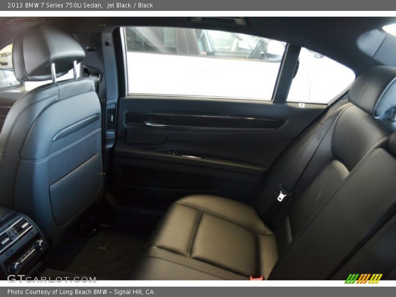 Jet Black / Black 2013 BMW 7 Series 750Li Sedan