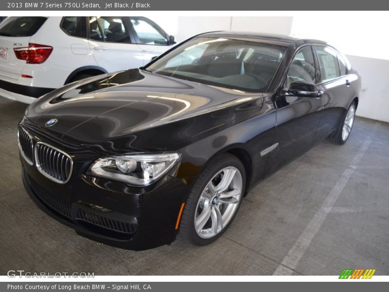Front 3/4 View of 2013 7 Series 750Li Sedan